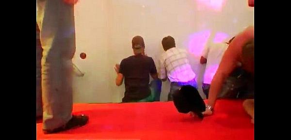  Gay sexy guys bend over this time with our patented Glory Hole Wall